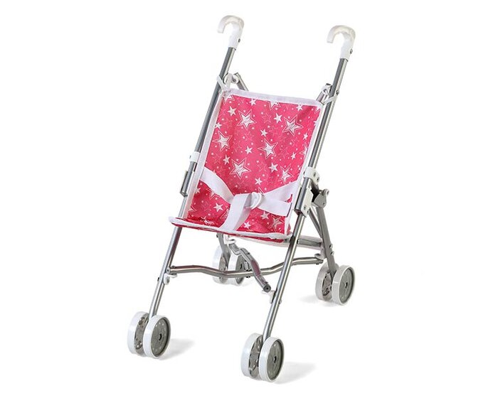SILLA DE PASEO PARA BEBE COLOR ROSA