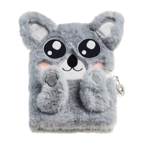 DIARIO SECRETO 80H PELUCHE KOALA CON CANDADO B2F