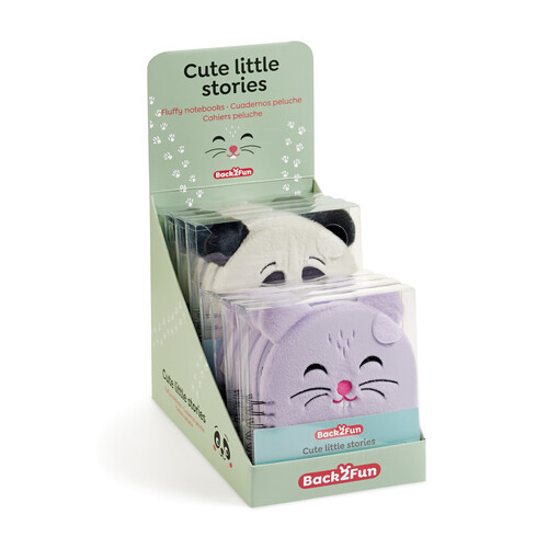 BLOC ESPIRAL PELUCHE PANDA O HAMSTER B2F - 8U EXP