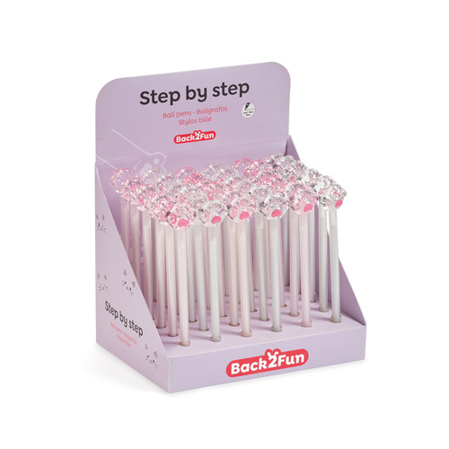 BOLI PATITAS BACK2FUN SURTIDOS ROSA O BLANCO - 36U EXP