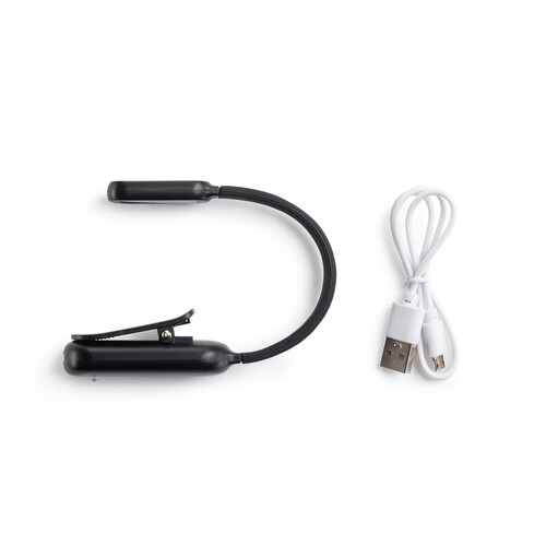 LUZ DE LECTURA 3 MODOS DE ILUMINACION NEGRO