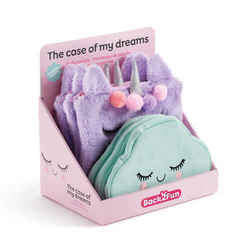 ANTIFACES PELUCHE 200X140MM SWEET DREAMS SURT B2F - 12U EXP