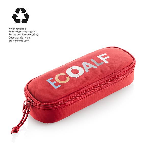 PORTATODO OVALADO ROJO KIDS ECOALF RECICLADO