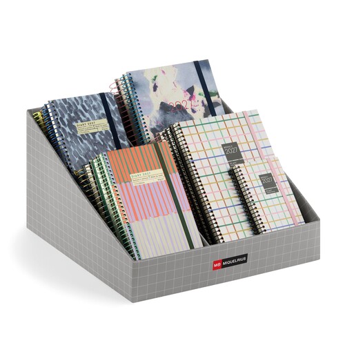 AGENDAS A�O 2027 ESPIRAL GRAFICA SURTIDAS - 22U EXP.