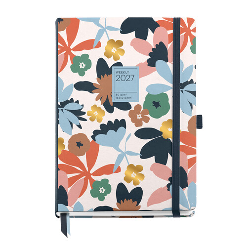 AGENDA A�O 2027 COSIDA GRAFICA 15X21CM DP COLOURED FIELD