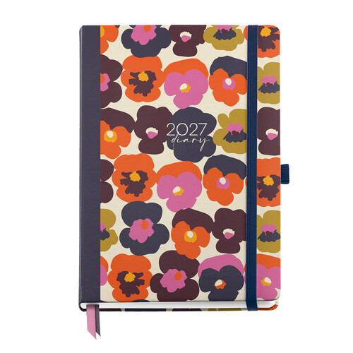 AGENDA A�O 2027 COSIDA GRAFICA 15X21CM DP BOLD FLOWERS