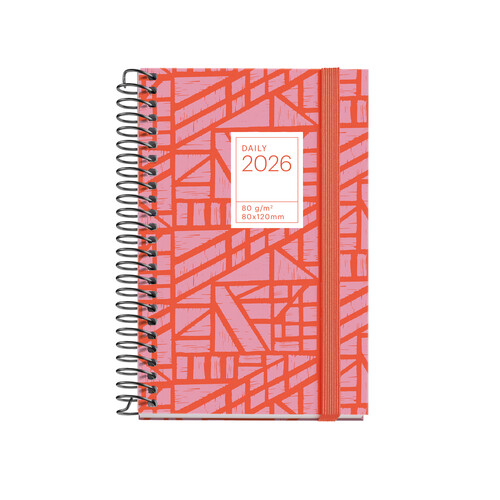 AGENDA A�O 2026 ESPIRAL 8X12CM DP GRAFICA BADEN