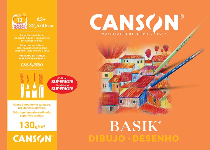 BLOCK DIBUJO A4 130GR CON RECUADRO 2A MICROP. CON ESPIRAL