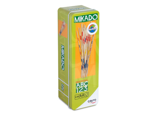 JUEGO MIKADO MADERA CAJA METALICA