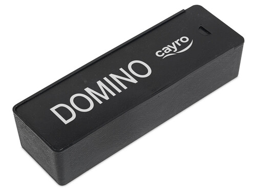 JUEGO 25 PIEZAS DOMINO BASICO CAJA DE PLASTICO