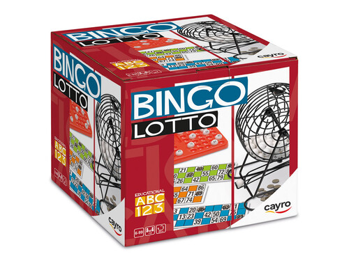 JUEGO BINGO MANUAL METALICO
