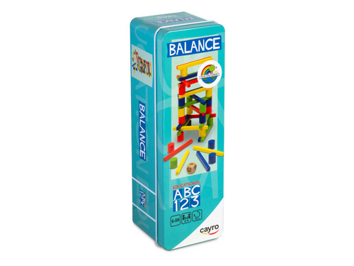 JUEGO EQUILIBRIO BALANCE CAJA METALICA