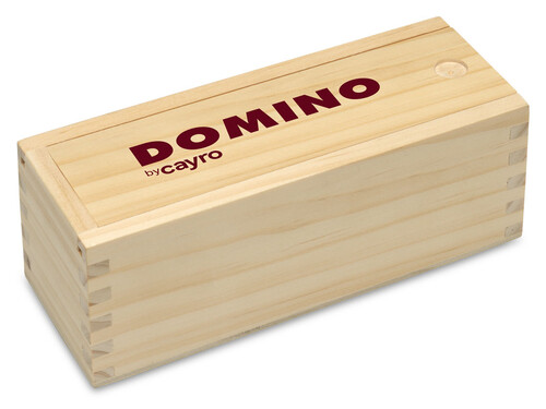 JUEGO DOMINO CHAMELO CAJA MADERA
