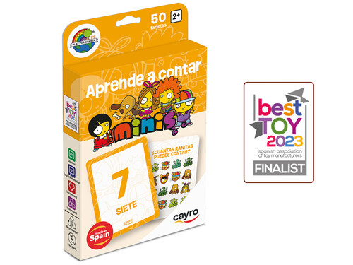 JUEGO 50 CARTAS APRENDE A CONTAR