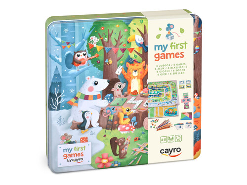 JUEGO MESA MY FIRST GAMES 6 JUEGOS CLASICOS