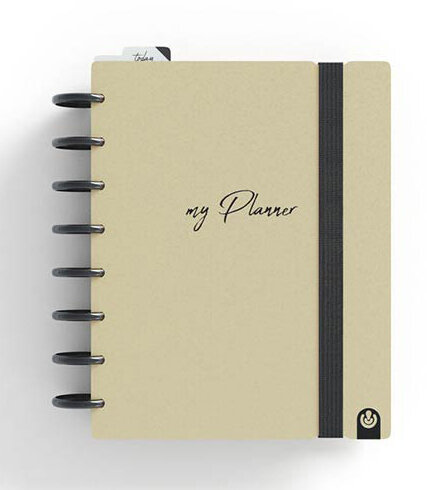 MY PLANNER INGENIOX A5 BEIGE CLASSIC 240 PAGINAS