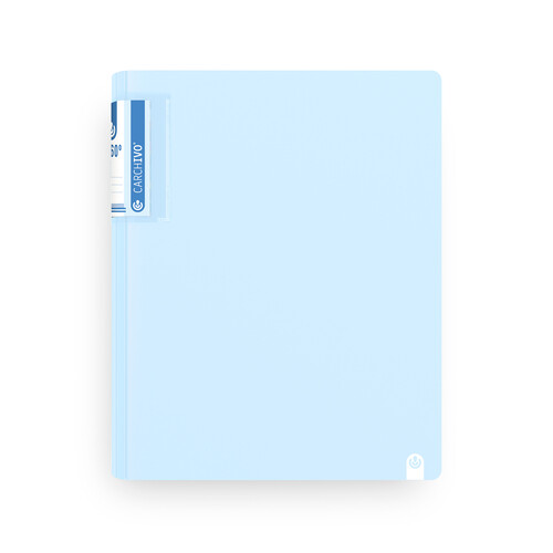 CARPETA A4 4A 25MM ANILLAS PP FOAM SOFT AZUL