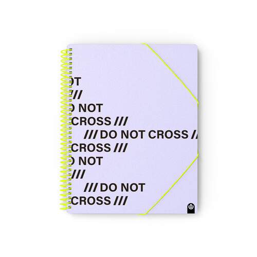 CARPETA A4 20 FUNDAS ARCHIVEX NOT CROSS PP ROSADO