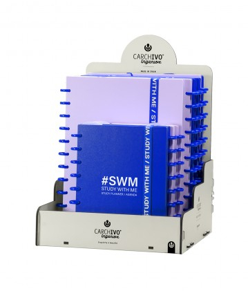 EXPOSITOR 12U CAPSULE PREMIUM 5X5 STUDY WITH ME SURTIDO
