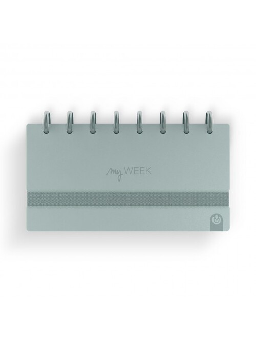 PLANIFICADOR SEMANAL INGENIOX SIN FECHAR MY WEEK VERDE