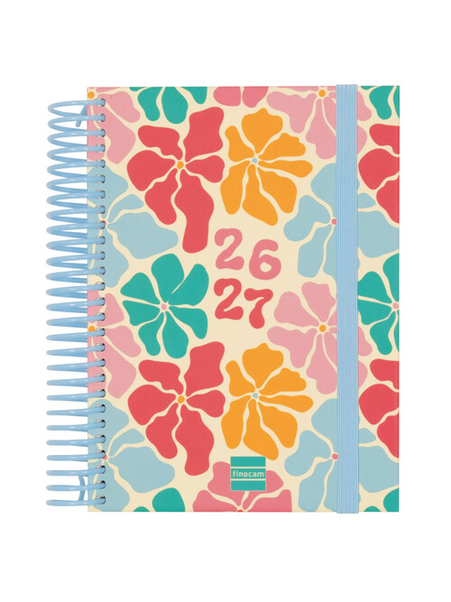 AGENDA ESCOLAR 26-27 8� DP ESPIRAL DIVA SPRING
