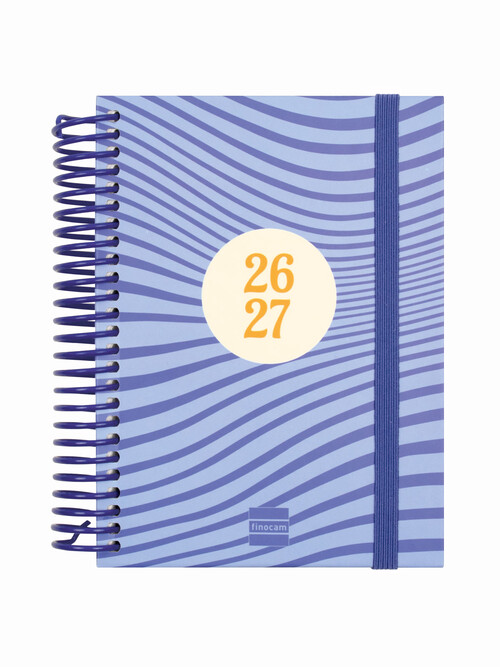 AGENDA ESCOLAR 26-27 8� DP ESPIRAL DIVA OLAS