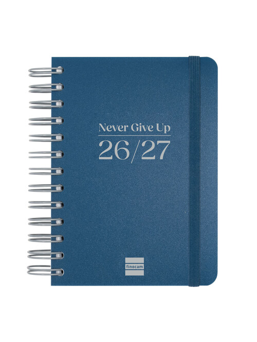 AGENDA ESCOLAR 26-27 8� DP ESPIRAL COSMO AZUL