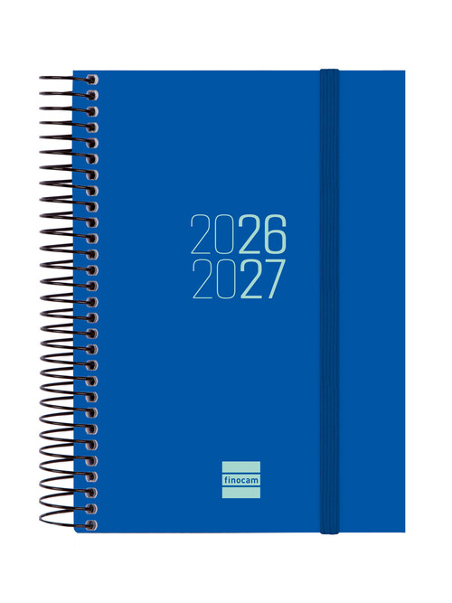AGENDA ESCOLAR 26-27 E8 DP ESPIRAL ESPIR AZUL