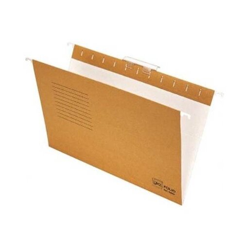 CARPETA COLGANTE FOLIO V/CRISTAL ROJO 25U
