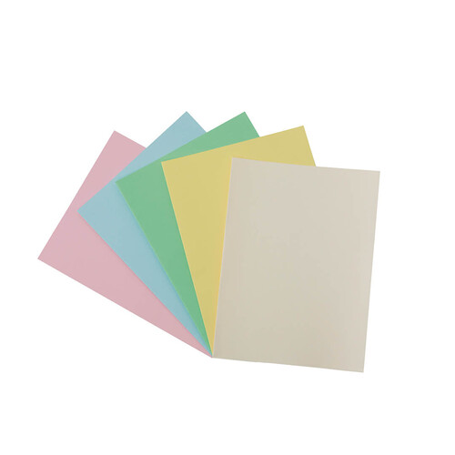 CARTULINA 50X65 COLORES PASTEL SURTIDOS 25H PACK (180 GR)