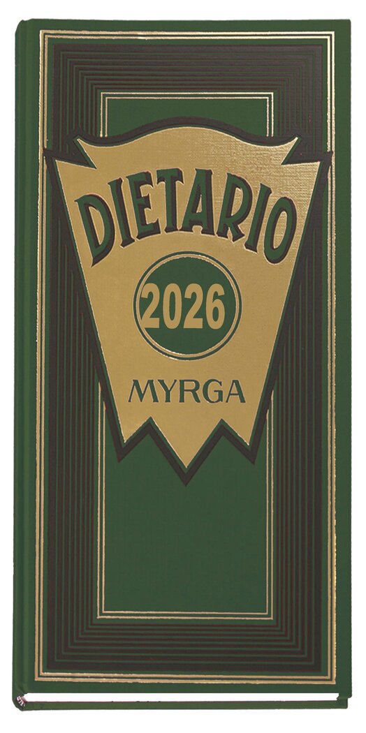 DIETARIO 2026 DOS TERCIOS DP VERDE MYRGA