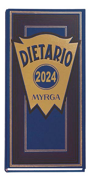 DIETARIO 2024 DOS TERCIOS DP ROJO MYRGA