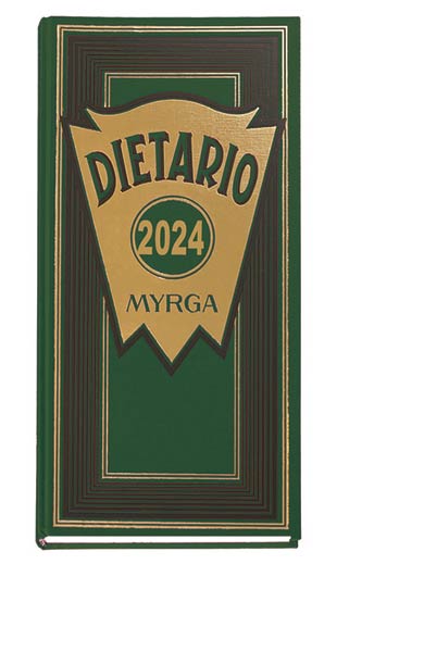 DIETARIO 2024 DOS TERCIOS DP ROJO MYRGA