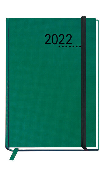 AGENDA AO 2022 A5 DP VERDE PEAFIEL PLUS 14,5X21CM MYRGA