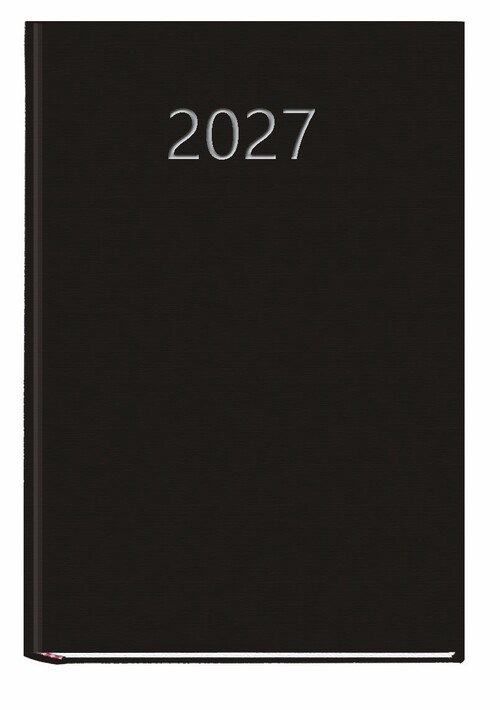 AGENDA A�O 2027 A5 DP NEGRO PRAXIS 14,5X21CM MYRGA