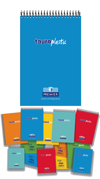 BLOCK NOTAS 1/8 4X4 CPA 80H PP TAUROPLASTIC PACK 20U
