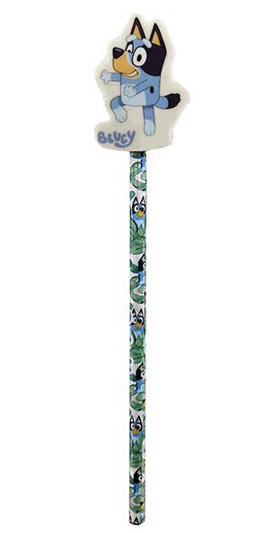LAPIZ CON GOMA BLUEY - TAMBOR 36 UNIDADES