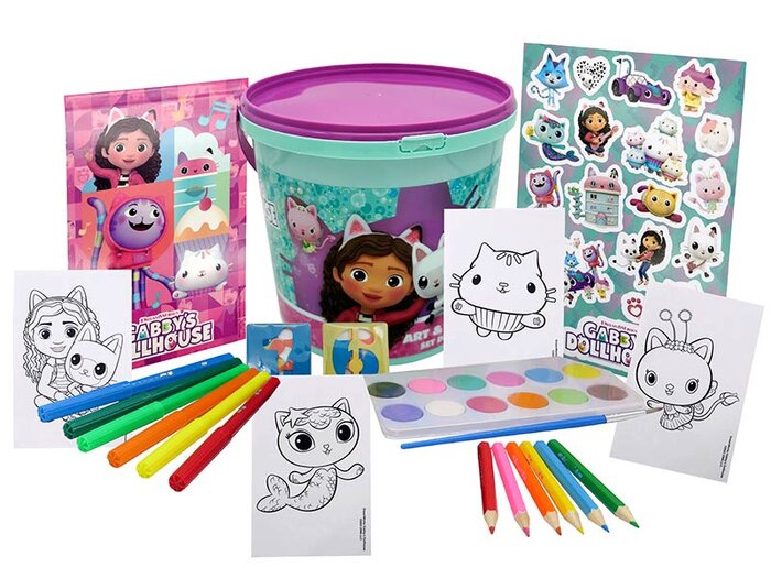 CUBO 46 PIEZAS GABBY'S DOLLHOUSE SET DE ACTIVIDADES