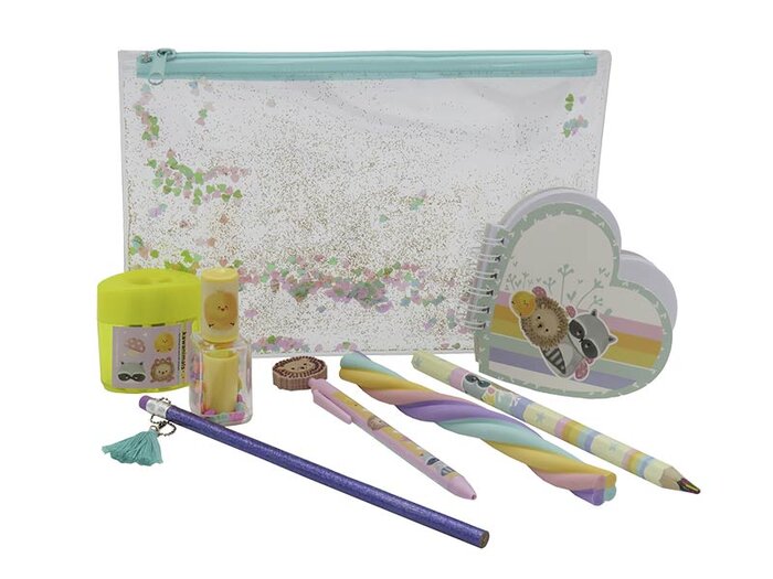 SET PORTATODO JUMBO CONTENIDO KAWANIMALS BOSQUE COLLECTION