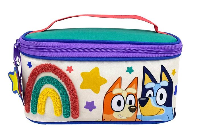 NECESER CON ASA BLUEY ARCOIRIS 23X8X11CM