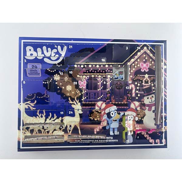 CALENDARIO DE ADVIENTO BLUEY CON 24 SORPRESAS