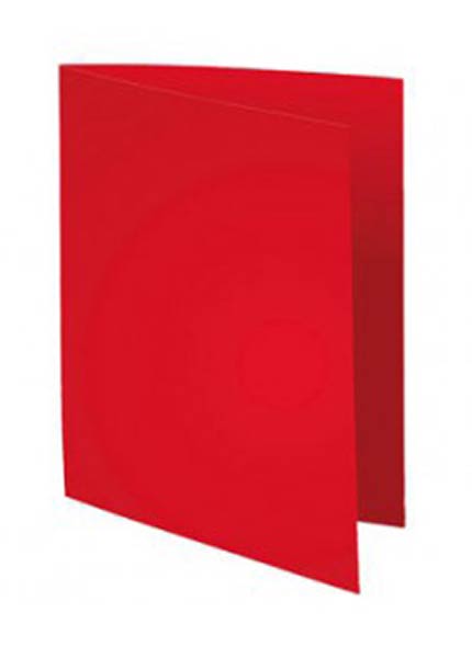 SUBCARPETA A4 230GR ROJO INTENSO PACK 50U