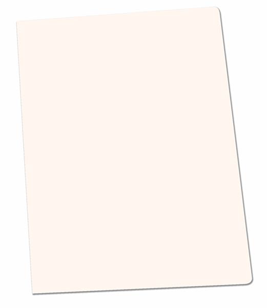 SUBCARPETA FOLIO 180GR BLANCA PACK 50U