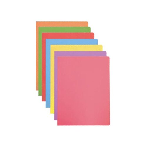 SUBCARPETA A4 185GR COLORES SURTIDOS-PACK 50U