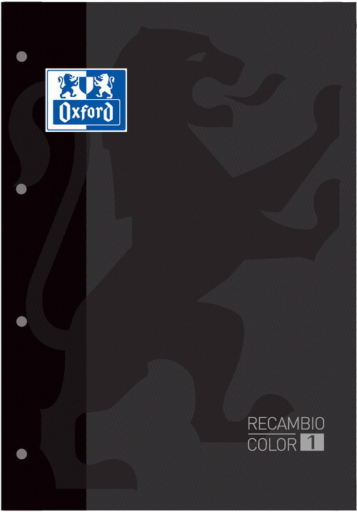 RECAMBIO A4 4A 5X5 80H NEGRO - PACK 5