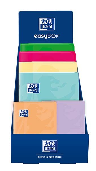 EXPOSITOR SOBREMESA 40U LIBRETA EASYBOOK SURTIDA (30A4/10A5
