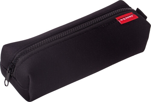 PORTATODO RECTANGULAR NEGRO ENRI NEOPRENO 22X6X6CM
