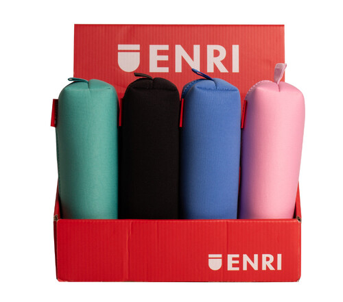 EXPOSITOR 20 PORTATODOS NEOPRENO RECTANGULAR SURTIDOS