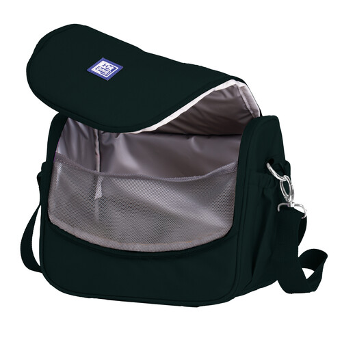 BOLSA ISOTERMICA NEGRA 4 COMP. B-FOODIE RPET 8L