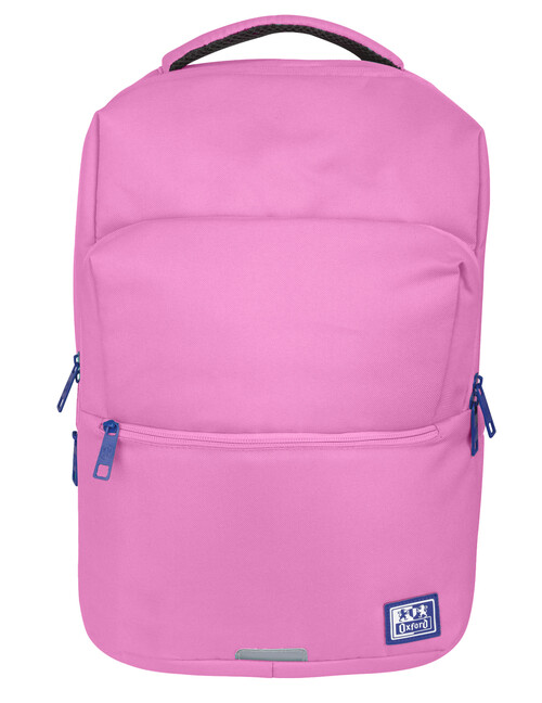 MOCHILA 12 COMP. ROSA OXFORD B-READY 28L 42X30X15CM